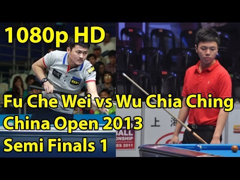 Fu CHE WEI vs Wu JIA QING ᴴᴰ 1080p - SF 2013 China Open 9-ball