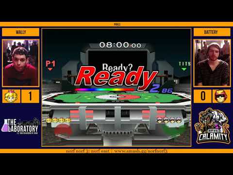 norf norf III | Wally (Peach) vs Battery (Falcon) - Pools - Melee