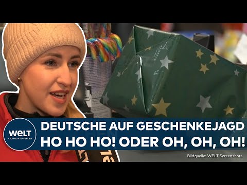 Video Thumbnail: WEIHNACHTEN: Stress oder Entspannung? – Deutsche auf Geschenkejagd vor Heiligabend | Ihre Stimme