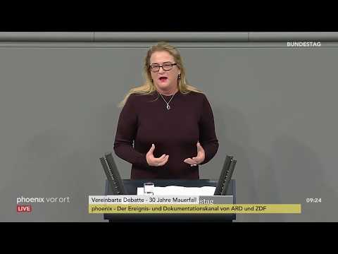 Katrin Budde (SPD) zu "30 Jahre Mauerfall" am 08.11.19