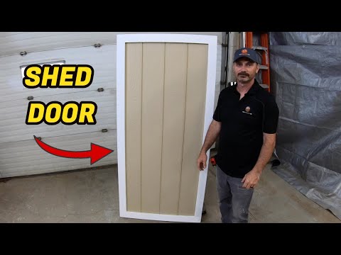 How To Build An Inexpensive Shed Door