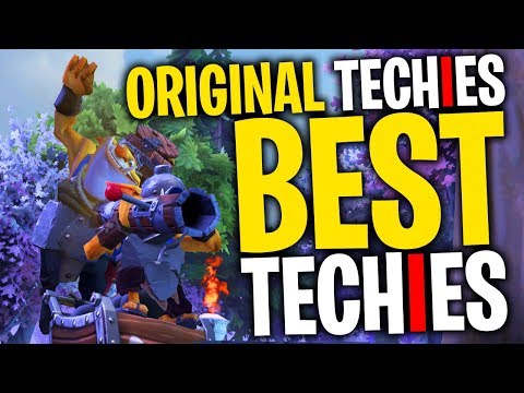 Original Techies Best Techies - DotA 2 Funny Moments