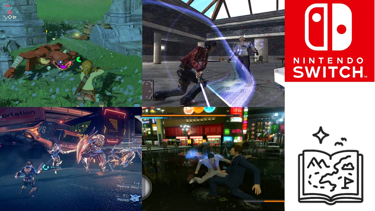 Top 30 Best Action-Adventure Games for Switch [Recommendation]