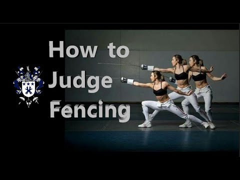 How to Judge a Fencing Match