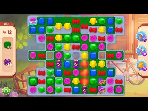 Homescapes Area 5 Day 4 Level 852 - No Boosters Or Hacks