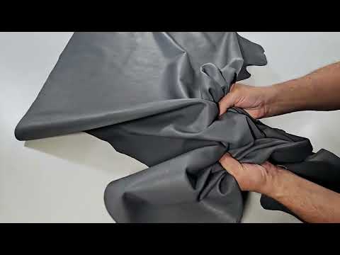 GREY ANILINE LEATHER 1604