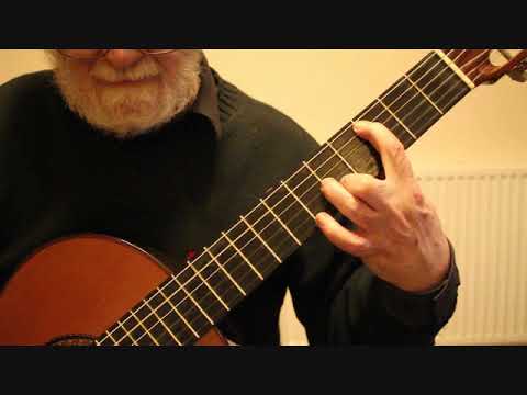 Recuerdos De La Alhambra by F. Tarrega Guitar Tutorial Part One