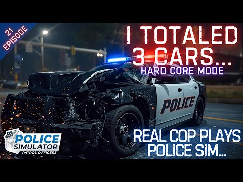 REAL COP PLAYS POLICE SIMULATOR - Police Simulator: Patrol Officers - Hard Core Mode - Episode 21