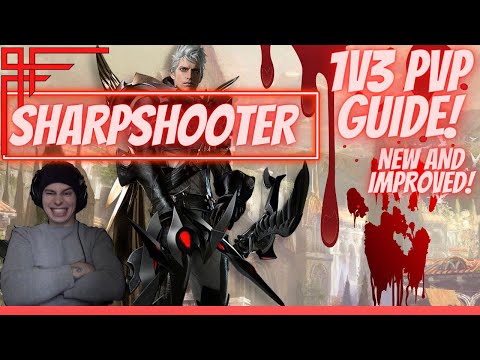 LOST ARK! NEW! SHARPSHOOTER PVP GUIDE! 1V1 BUILD! NASTYYYYY