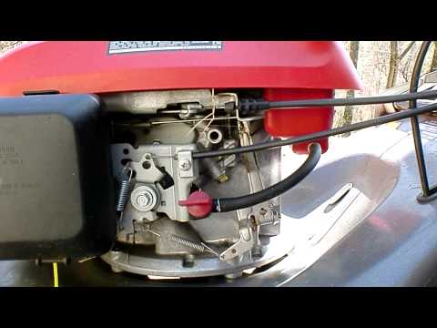 comment demonter carburateur tondeuse honda gcv 135