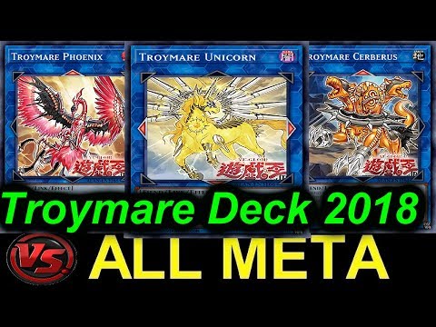 【YGOPRO】TROYMARE VS...ALL META DECKS 2018 - KNIGHTMARE 2018