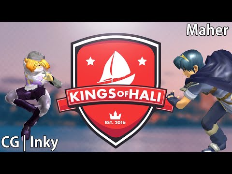 CG Inky (Sheik) vs Maher (Marth) - Kings of Hali 5 - Winners Semis