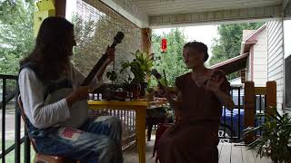 Timothy Kelley & Spoon Lady - a few banjo standards on the porch
