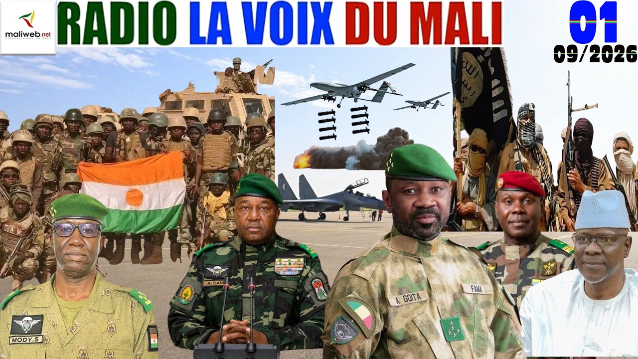 La Revue de Presse de la RADIO LA VOIX DU MALI du 01 Septembre 2026