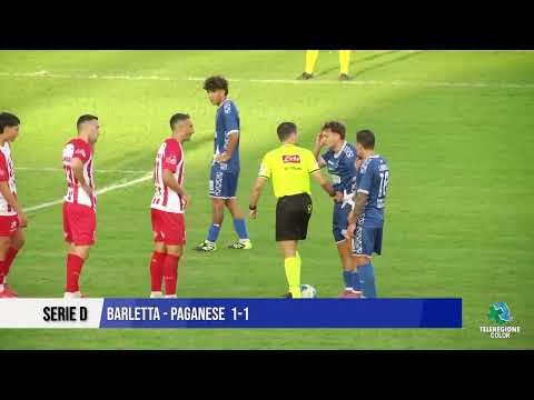 26 OTTOBRE 2025  SERIE D -  BARLETTA PAGANESE  1-1