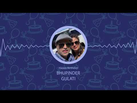 Happy Birthday, Bhupinder!