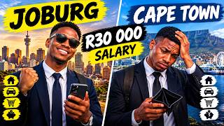 R30 000 Salary : Cape Town vs Johannesburg | Who has more MONEY left?