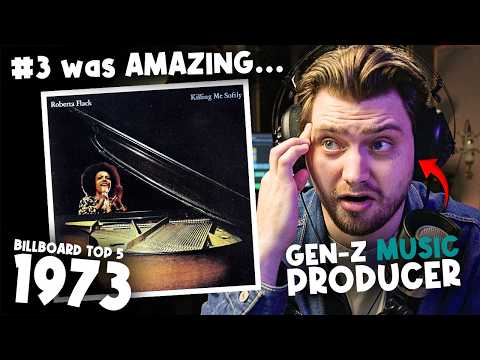 Billboard Top 5 Songs from 1973 | Gen-Z Music Producer Reaction