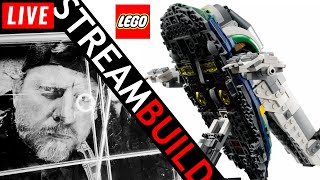 🔴 Building LEGO Jango Fett's Starship (75433) Live!