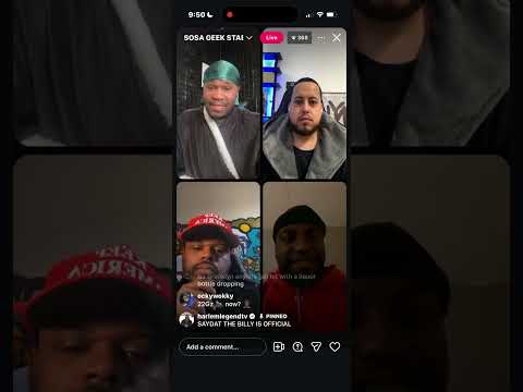 SAYDAT TYMACK BILLY ON IG LIVE SPEAKING ON SOSA GEEK GETTING POKED 🔪 & 22GZ TURNING BLOOD 🩸 