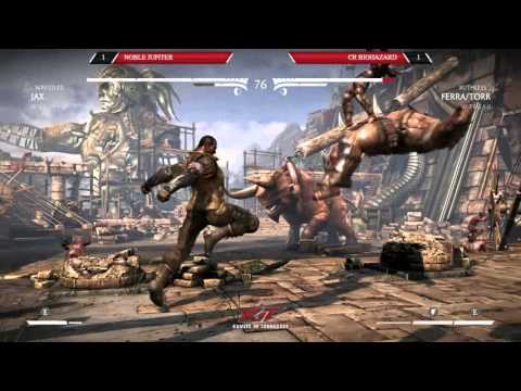 MKX Top 32 @ KIT16 - Noble Jupiter vs cR Biohazard [720p/60fps]