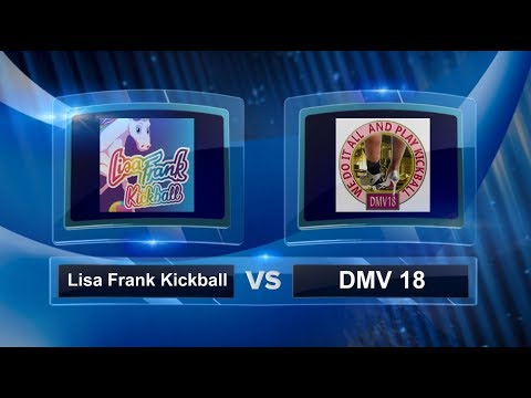 Lisa Frank Kickball vs DMV18 - Pool Play - Women's Georgia Kickball Open #GKO2018