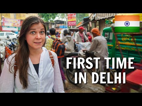Eerste indrukken van India - Oud en New Delhi vergelijken // India Travel Vlog