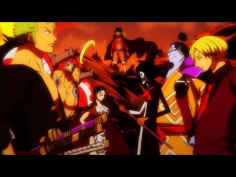 [ÉPISODE 982] - Les mugiwara rasent les gardes du Torii en direction d’Onigashima ! One Piece VOSTFR