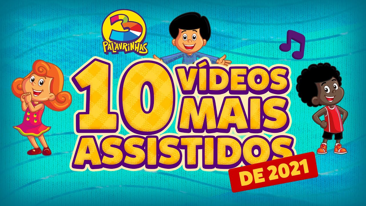 Os 10 Vídeos mais Assistidos do 3 Palavrinhas em 2021