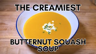 Winter Comfort in a Bowl | Butternut Squash Soup