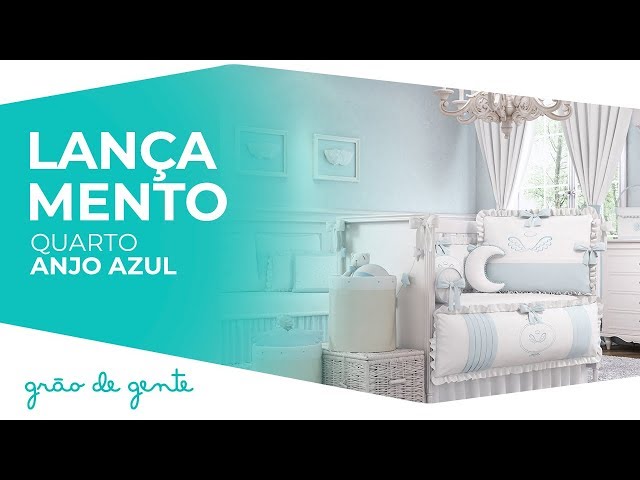 Quarto de Bebê Anjo Azul - Grão de Gente