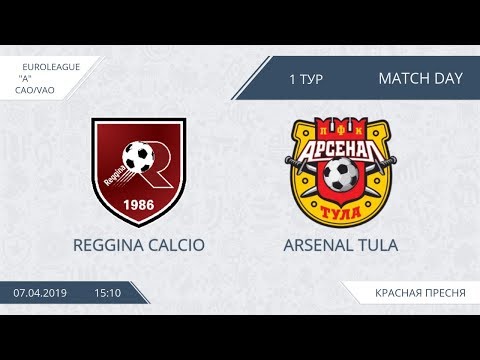 AFL19. EuroLeague. СAO/VAO. Division A. Day 1. Reggina Calcio - Arsenal Tula
