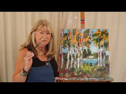 Birch Trees in Autumn