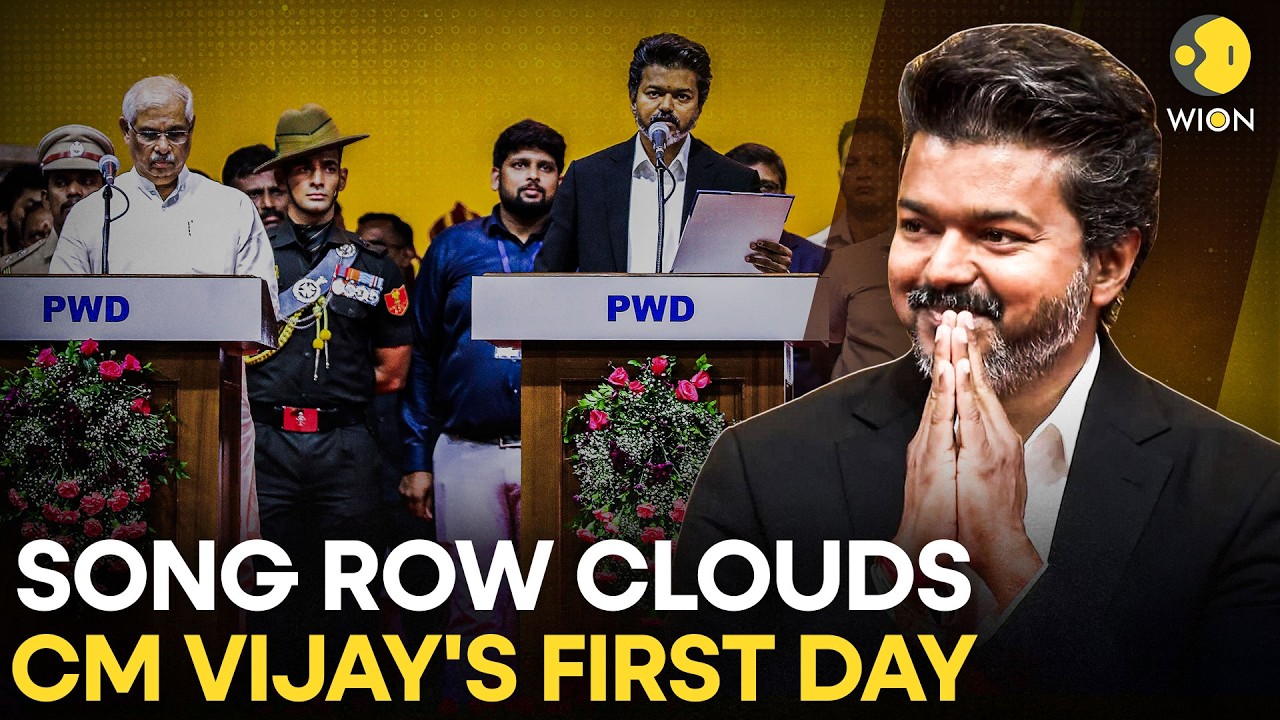 Vijay’s First Day as CM Derailed by Explosive Song Row | WION Originals