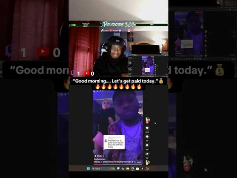 Good morning…. Let’s get paid today.” 🔥🔥🔥🔥🔥🔥🔥🔥🔥🔥🔥 #goodmorning #rapping #reaction #shorts