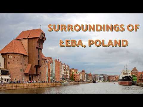 Łeba, Poland 2025 - 4K Drone Footage | Baltic Sea, Moving Dunes, Stilo Lighthouse, Gdańsk