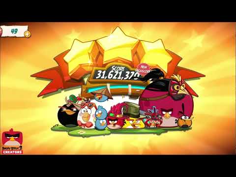 Angry Birds 2 Level 167-168 - 3 Star Walkthrough