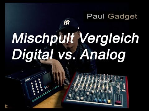 Digital vs. Analog Mischpult Vergleich (deutsch)