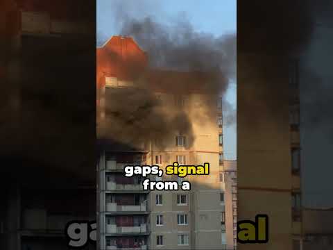 High-Rise Fire Survival Guide #science #safetyfirst #physics #emergency #tips #temperature #viral