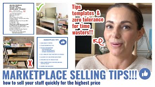 HOW TO SELL  $$$ ON MARKETPLACE - QUICK, EASY AND ZERO TIME WASTERS || THE SUNDAY STYLIST