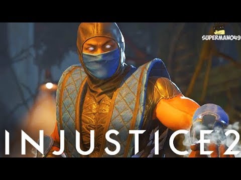 The Amazing MK1 Sub Zero Epic Gear Set! - Injustice 2 "Sub Zero" Gameplay
