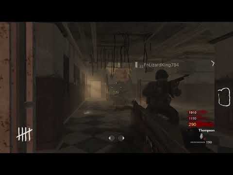 WaW | Verrückt - Thompson Room Challenge 3 players (15 rounds - Ex World Record)