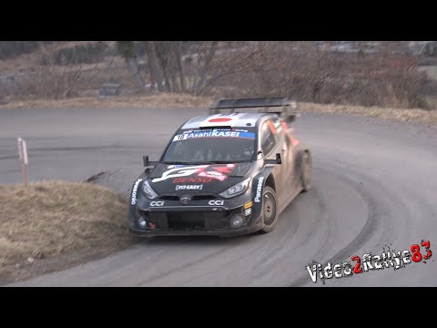 WRC 92° Rallye Monte Carlo 2024 | SS 1 Thoard | SS 4&7 Champcella