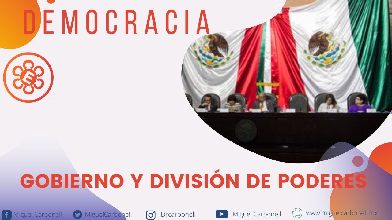 Gobierno y división de poderes