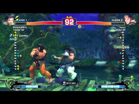BIGDANMUL [Makoto] vs balsu [Ryu] SSF4 Japanese Online Ranked Matches - TRUE-HD