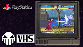 Street Fighter Alpha 2 (PS1) VHS Recorded Clips