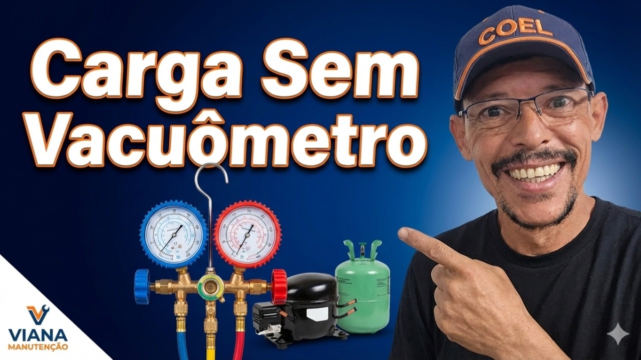 Descubra a Melhor Maneira de Carga de Gás sem um Vacuômetro - Curso Refrigeração