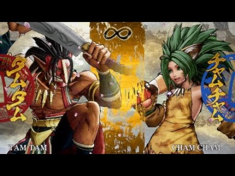 Samurai Shodown (2019) - Tam Tam vs. Cham Cham (CPU vs. CPU)