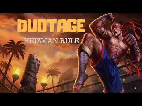 THE CRAZIEST LEE SIN MONTAGE OF ALL TIME | HEIZMAN AND RULE DUOTAGE
