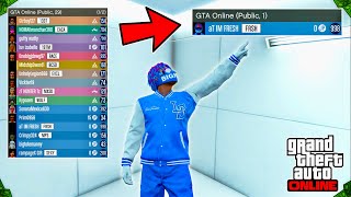 *NEW* How to Get Into a SOLO PUBLIC Lobby in GTA Online! (TAKES 10 SECONDS!)